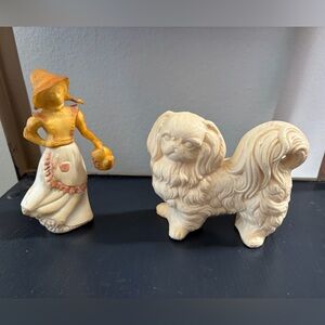 Vintage Avon collectibles (Mary Mary & Royal Pekingese Pomander Soap Dog Puppy)